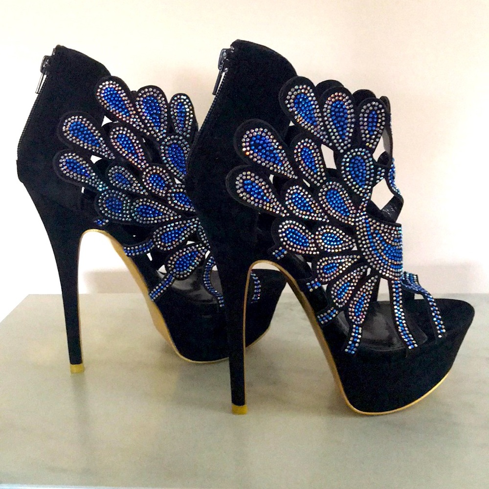 Peacock Stilettos